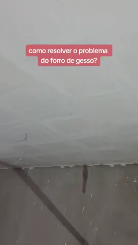 #gesso #obra #on como resolver o problema do forro de gesso?