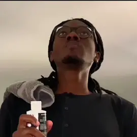 Trying to leave the mall with the shoe cleaner in the way