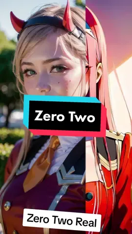 Zero Two Darling in The franxx #zerotwo #darlinginthefranxx #ai #capcut 