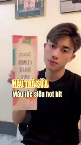 Nâu Trà Sữa - Màu tóc siêu hot hit #saco #sacobestcareforhair #luocnhuomtocsaco #daugoinhuomtocsaco #reviewlamdep #nhuomtoc #nhuomtoctainha 