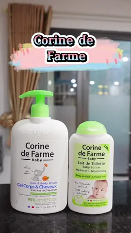 Phải nói em sữa tắm và lotion của hãng này sài ưng lắm, các mẹ tham khảo nhaaa #corinedefarme #CDF #mevabe #cutebaby #cute #xuhuong #viral #suatamchobe #lotionchobé 