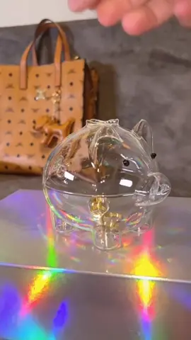 Heo đất thuỷ tinh trong suốt cứng khó vỡ cho cả nhà #heodat #heodattietkiem #heodatmini #heodattietkiemtien #conheodat #tiếtkiệm 