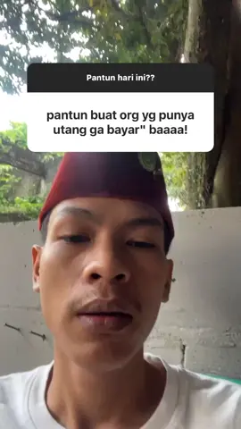 Buat yg punya hutang #katababa #pantun 