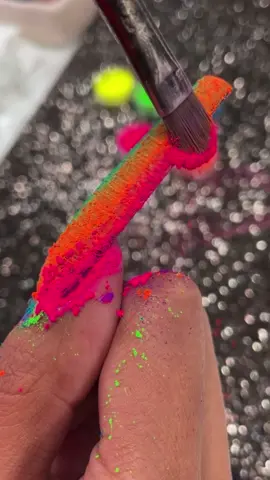 I'm feelin' Lonley Tear Drop Nail💧🩸with Spider Gel and Neon Pigment 💅🏽 #nails #nailtutorial #nailart #beautyhacks #art #lonley #satisfying 