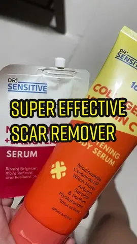 Pangpakinis mga miii! Super Legit !! Thank you for this product Dr. Sensitive! #fypシ #fypシ゚viral #scarremovaltips #scarsonlegs #drsensitiveph #collagenbodyserum #niacinamide 