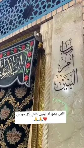#اللهم_الشفاء_لكل_مريض #نادو_ياام_البنين #السلام_على_ام_البنين_الاربعه  #الشفاء_العاجل_ان_شاء_الله  #اللهم_صل_على_محمد_وآل_محمد #العتبه_الحسينيه_المقدسه #محضوره_من_الاكسبلور_والمشاهدات #تــيـم_المـهـدويــات🙏 #فــاطــمــية_الــهـوى♥️💫 #المصممة_سرو🦋♥️ #متطوعه_في_العتبات_المقدسه #محبه_التصوير_والتصميم #صاحب_قلبي_الوحيد💔 #يامهدي_📿313 #اكسبلور🔥 #تصاميم_فيديوهات 