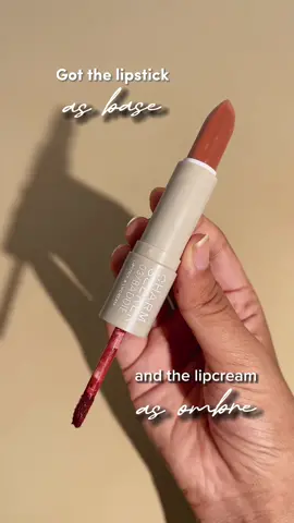 ✨CHARM SEEKER✨ Super praktis ombre lips 2in1 gini! Shadesnya juga bagus-bagus banget😍 #MadameGie 