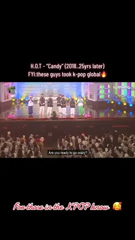 H.O.T mini comeback concert @ MBC’s “Infinity Challenge”🔥 #HOT #Kangta #Tonyahn #memoryunlocked #25yearslater #yoojaesuk #totoga3 #mbc #korean #kpop 🥰