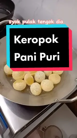 dh ada keropok nanti kita buat sendiri je pani puri #panipuriviral #keropokpanipuri #panipurilover 