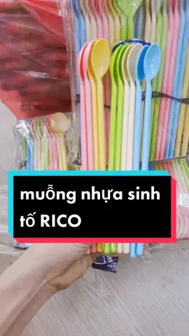 muỗng nhựa Sinh Tố RICO #giadungdangvuong #muongnhua #muongnhuatrasua #muongnhuacaphe #muongnhuacaocap #muỗng 