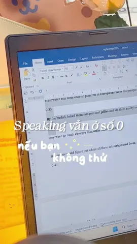 Đến giờ học speaking nè #study #LearnOnTikTok #fypシ #english #studygram #learnenglish #studying 