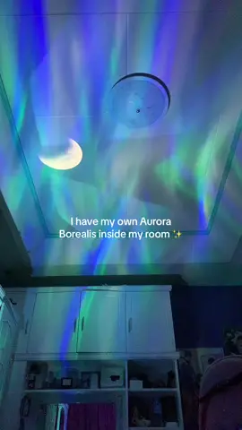best purchase ever 🥹 #foryou #fyp #galaxystarprojector #auroraborealis #snowatthebeach #galaxylamp #room 