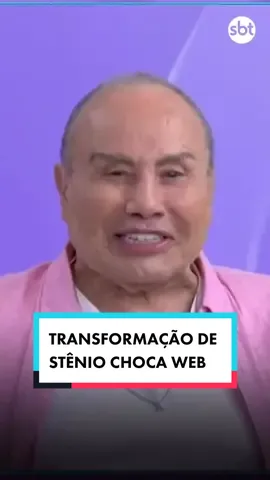 Aos 91 anos, Stênio Garcia passa por transformação no visual! 😱 #fofocalizando #steniogarcia #sbt #transformacao #polemica 