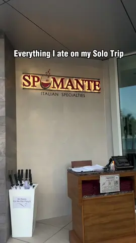 Everything i ate on my SOLO trip! 