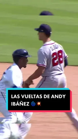 ¡Vueltas, vueltas, y más vueltas! ¡Con ustedes, Andy Ibañez de los Tigres de Detroit! 😅  #LasMayores #MLB #AmorPorElBeisbol #MomentosDivertidos #AndyIbanez #77 