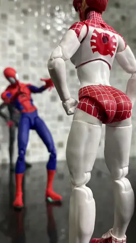 Peter wtf 💀(his parents) #fyp #stopmotion #actionfigures #marvel #sentineltoys #spiderman #milesmorales #spinerette #intothespiderverse #itsv #acrossthespiderverse #funny