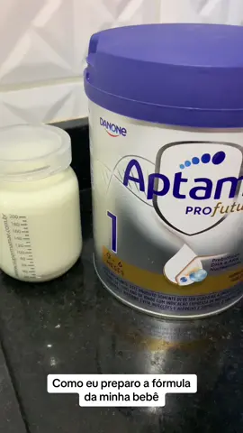 Como preparar a formula para o seu bebe usando aptamil Pro futura de forma correta 