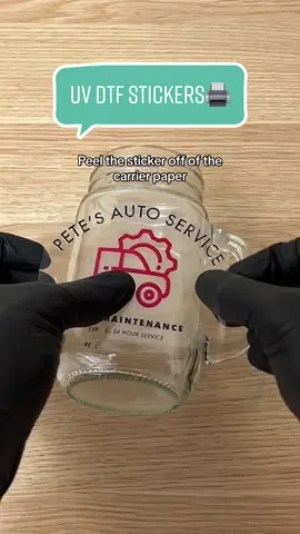 We just released UV STICKERS FOR HARD GOODS🍻🍷📦📪 #uvstickers #uvdtfstickers #uvdtfsticker #uvdtftransfer 