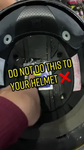 #stitch with @Motorparts Asia Pte Ltd  mak cakap taknak dengar kan da kena #biketok #fypsg #fyp #kythelmet 