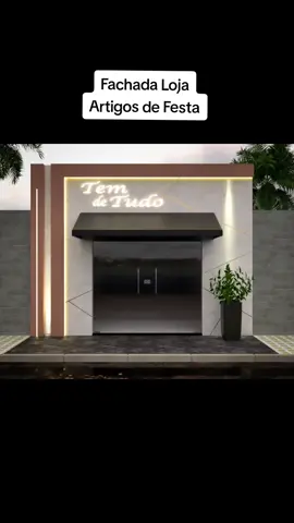 Fachada loja artigo de festas. #fachada #fachadacomercial #arquitetura #arquitectura #projeto #obra #constru #construction #viral #emalta #epuraprojetos 