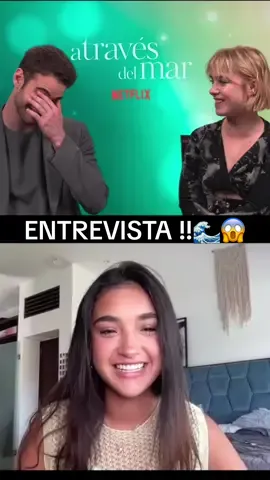 WOW lo lindos que son 😍ignoren lo nerviosa que me veía jajaja quieren pt.2 ??? #entevistaatravesdelmar #atravesdelmar #claragalle #juliopeña 