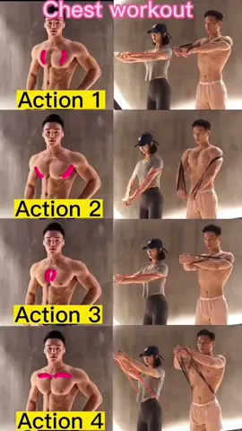 Chest workout for men and women#GymTok #Fitness #workout #fyp #chest 