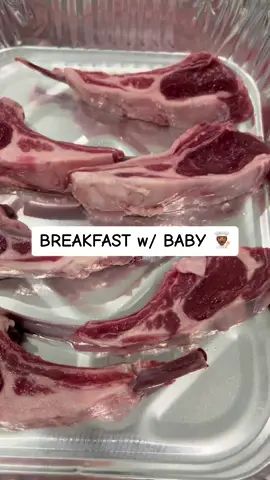 Breakfast w/ Baby 👨🏾‍🍳