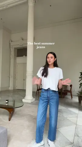 The echo 😭 But yall outdid yourselves with these ones @madewell 🥹 #jeans #denim #widelegjeans #summerjeans #madewell #denimfinds #perfectjeans #fashion #OOTD #outfit 