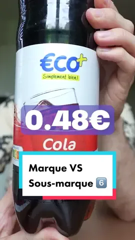 Duel de Coca-Cola ⚔️ #degustation #food #marque #vs #sousmarque 