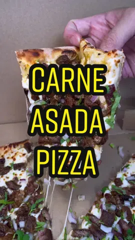 How much would you pay for this carne asada pizza? #carneasada #pizzatok #FathersDay #foodontiktok 