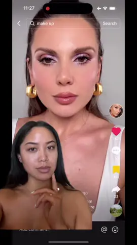 Inspired by @AliAndreeaMakeup wedding guest makeup look channeling mermaid vibes 🧜🏼‍♀️ #mermaidcore #mermaidmakeup #irredescentglitter #makeuptutorial #greenscreenvideo 