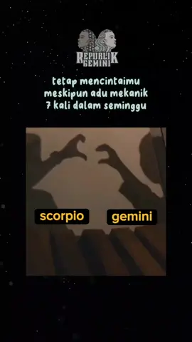 lika liku gemini x scorpio tiada hari tanpa ribut 🤣 #gemini #scorpio #zodiak 