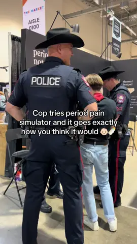 Guess whose coming back to the #calgarystampede 👀 see you there?  #periodpainsimulator #periodpain #stampede2023 