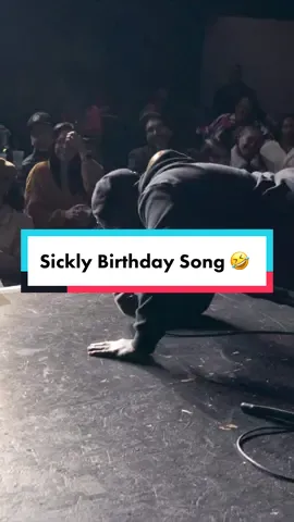 Sickly Birthday Song 🤣  #natejackson #fyp #foryoupage #crowdwork #funnystandup #standupcomedy #birthdaysong  My whole 2023 tour is almost sold out.  Check dates at link in bio and get yours before its a wrap! 