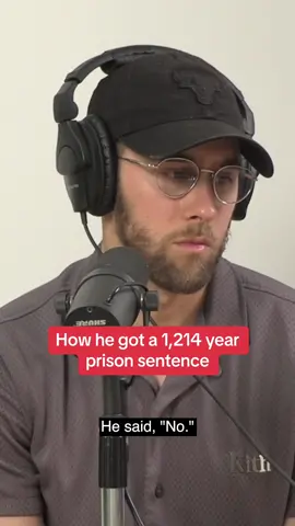 A prisoner describes how he got a sentence of 1,214 years. He’s still in prison today. #prison #interview #shocking 