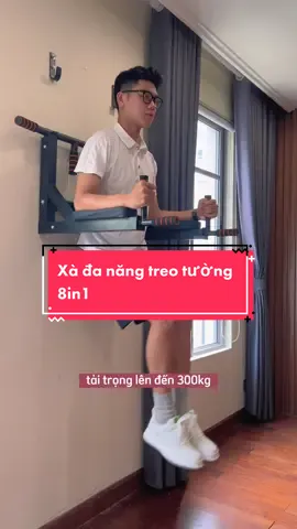 Xà đa năng treo tường 8 in1