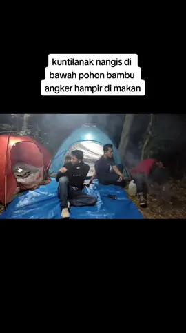 Nekat tidur di bawah pohon bambu angker keluar kuntilanak sangat mengerikan 