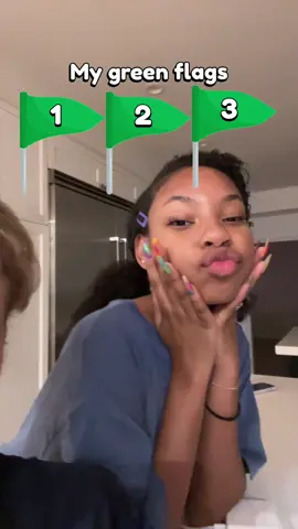 Our red and green flags hahaa