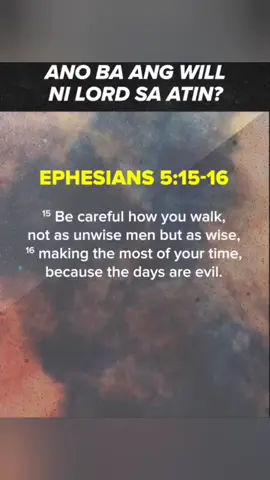 Ano ba ang will ni Lord sa atin? #sharingthegospel #jesuslovesyou #ccf #pastorpauldevera #chrstfllwr 