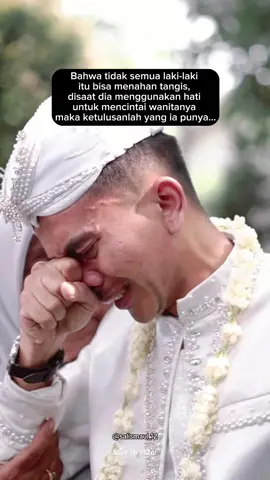 Lelaki pun juga bisa menangis #cumakonten #weddingtiktok #pengantinbaru #videopengantin #ikutikutan #videographer #storywedding #starupphoto