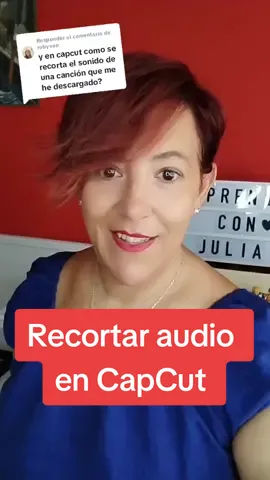 Respuesta a @rubyxen Tutorial para recortar un audio en CapCut, dos formas de hacerlas de manera fácil. #juliagabriel #aprendeconjulia #AprendeEnTikTok #tiktoktips #capcut #sonido 
