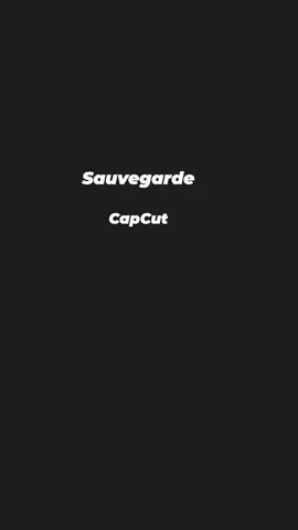 #CapCut  Sauvegarder #tiktokacademie #apprendresurtiktok #danifeda 