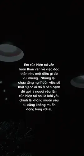 17.6.2023🖤 anh biết không,em vẫn lựa chọn độc thân từ trước khi gặp anh,và sau khi rời xa anh.Không phải là không ai theo đuổi em,cũng không phải là em không tốt.Mà bởi vì đó không phải là anh,nên em chẳng màng để ý.Em dễ gần nhưng để trái tim em rung động lại rất khó.em chỉ gần gũi với người em cho là duy nhất là anh.còn lại em luôn giữ khoảng cách.Và bây giờ em vẫn vậy!khó tính với tất cả và kể cả em🙂anh quên em rồi nhỉ,vì mấy nay anh chẳng còn xem story em nữa🖤#hanoi #foryou #misshim #xuhuong #anh #fyp 