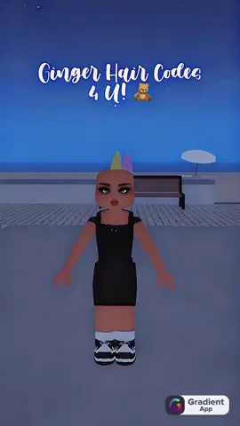 ミ🌷♡📄.°୭̥ Ginger Hair Codes! ミ🌷♡📄.°୭̥ Ib: Me!? |🧸 Go follow @✦. 「. ۪۪۫🪷・ sαff ˚࿐, her old acc got banned at 53K! She didnt deserve it! |🧸 Taggies: #fyp #viral #berryavenue #berryave #berryavenueroblox #roblox #gradientapp #vlloapp #editing #capcutapp #wow 