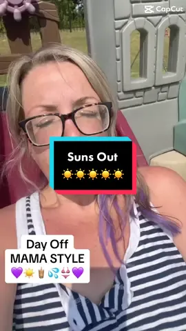 Spending the afternoon with family outside ☀️ #mom #slipandslide #tanning #sun #summervibes #momstyle #mama #mamastyle #Summer #hot #tan #tumbler #SmallBusiness #momtok #capcut #trend 