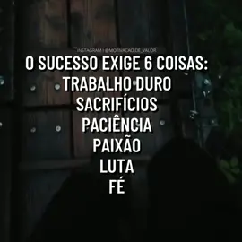 O sucesso só depende de você!  #sucesso #sonhos #disciplina #mentalidadedesucesso #motivaçãodiária #proposito #objetivos #motivacional #coragem #mentalidade #fé 