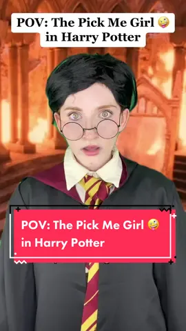 Harry and friends face their most daunting villain, yet… She’s not like the other villains 😜 ##pov##harrypotter##pickmegirl##cringe##funny