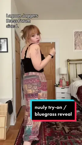 inside you there are two wolves (one of the wolves has a banjo) #nuuly #nuulyhaul #rentedfashion #festivalfashion 