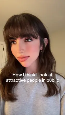 Eye contact scares me so I pretend to look fed up with everything so nobody looks for too long  