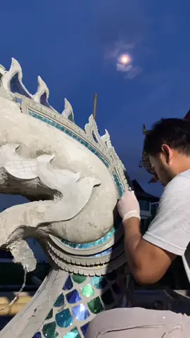 #ปั้นปูนสด #ศิลปะล้านนาร่วมสมัย #ช่างปั้นเชียงใหม่ #สล่าปั้นปูนเชียงใหม่ #art #สล่าปั้นล้านนา #ฅนเปื้อนศิลป์ #ประติมากรรม #พญานาค #วิหารล้านนา #อย่าปิดการมองเห็น #เอาขึ้นหน้าฟีดที 